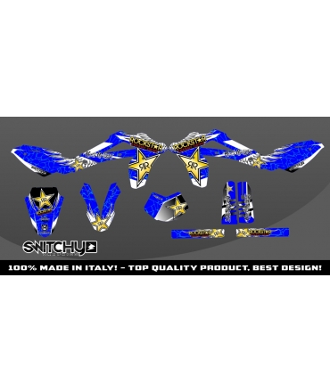 WINGS BLUE - HUSQY WR 125 2010 2011 2012 2013