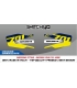FACTORY A - HANDGUARDS STICKERS FOR 701 AUPERMOTO