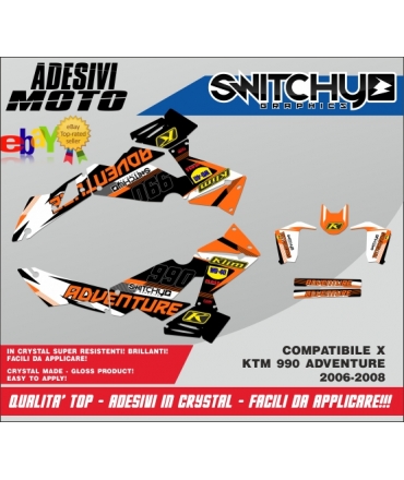 KIT ADESIVI GRAFICHE FERITORIE RADIATORE RACE "A" SX SX F 2013 2014 2015 